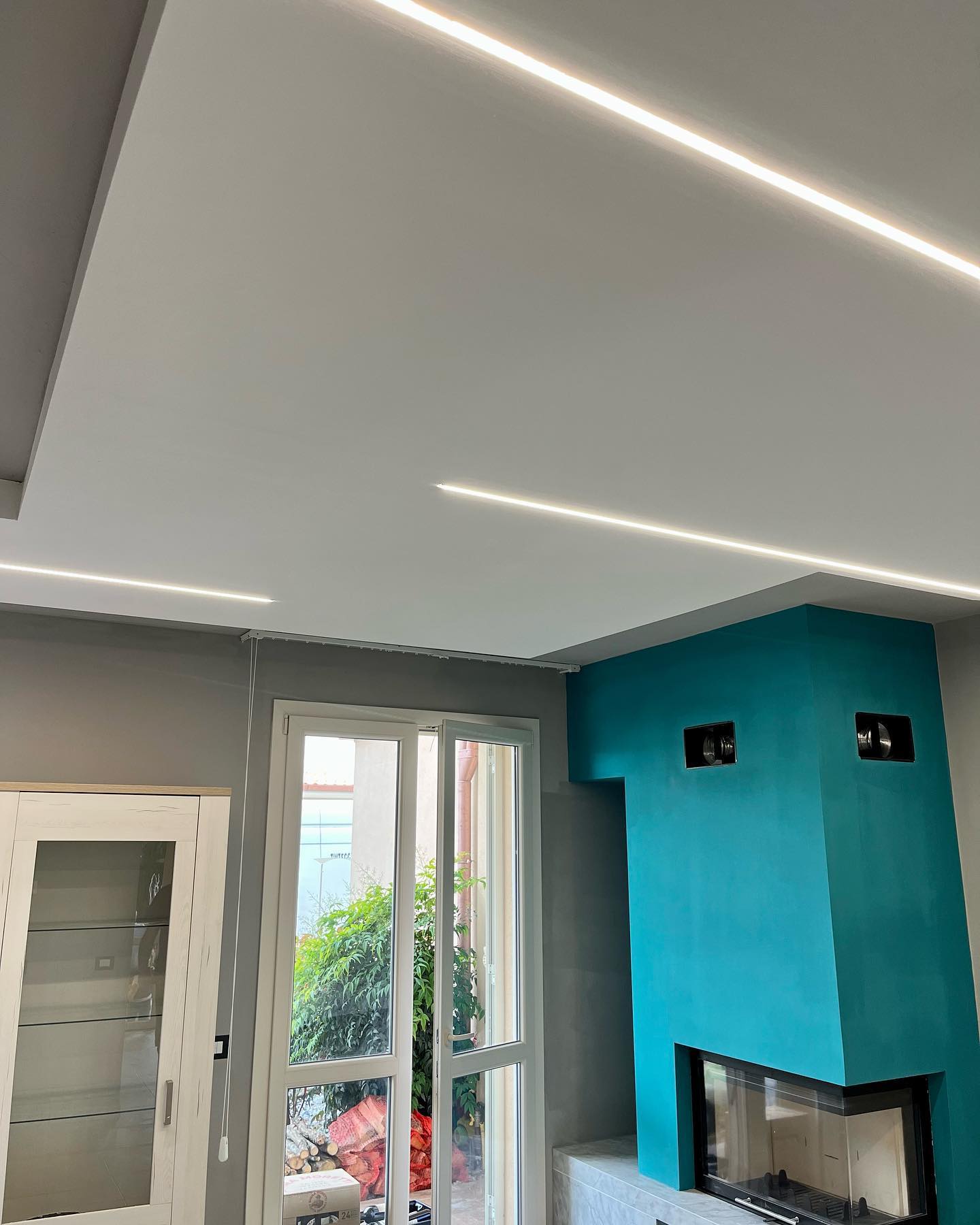 Dettaglio lavorazione cartongesso Pisa