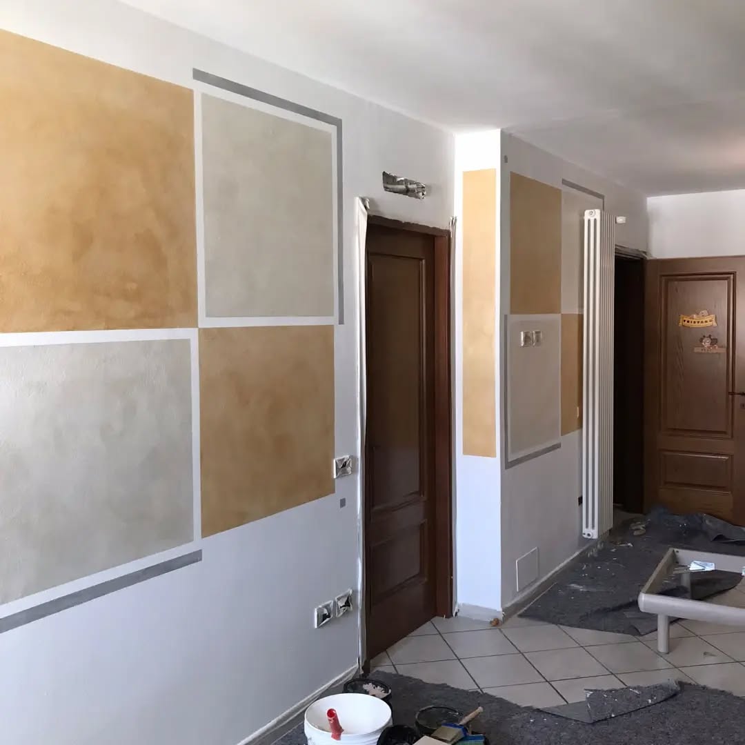 Decorazione artistica parete