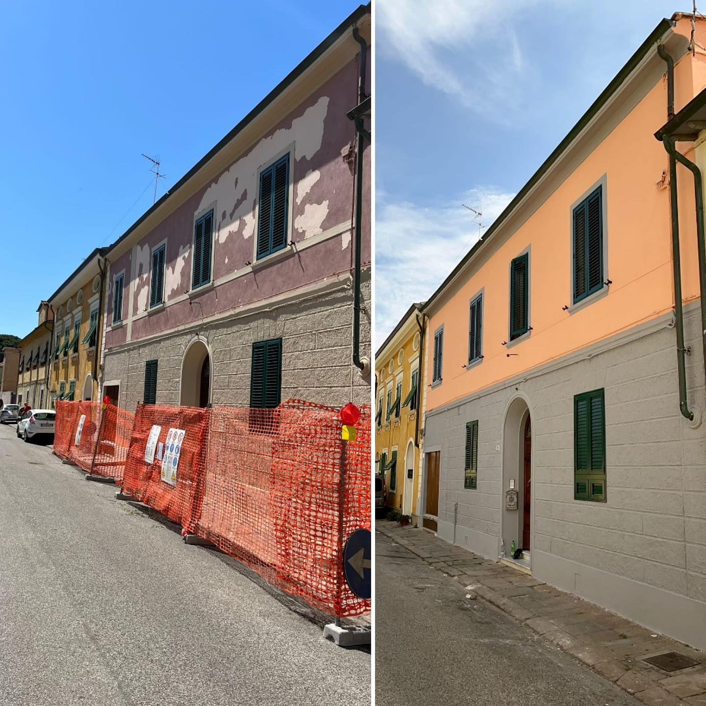 Dettaglio imbiancatura professionale Pisa