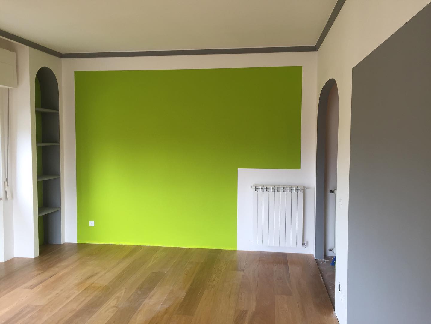 Imbiancatura sala soggiorno a Pisa